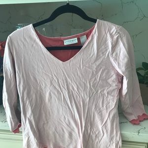 Pink Cuffed Shirt